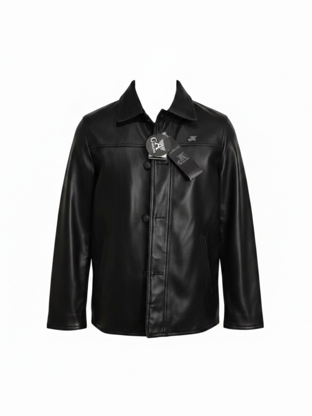 Authentic GA Milano Soft Leather Jacket Mens M Italy Made